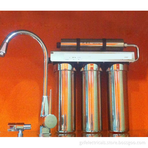 4stage home water filter, kitchen water prefilter, water purifier
